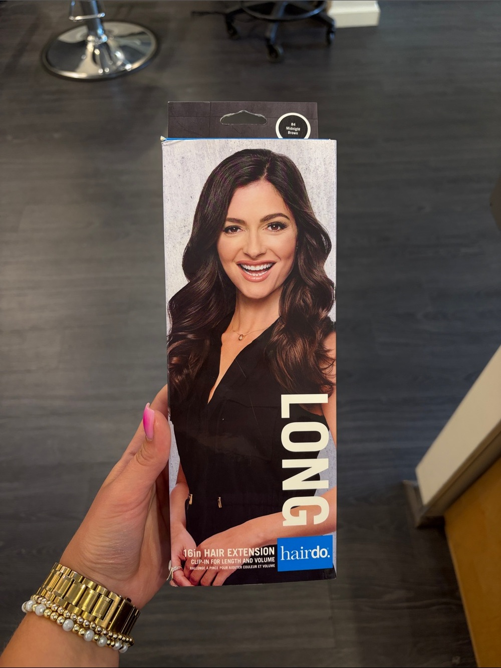 Long 16in Hair Extension Midnight Brown
